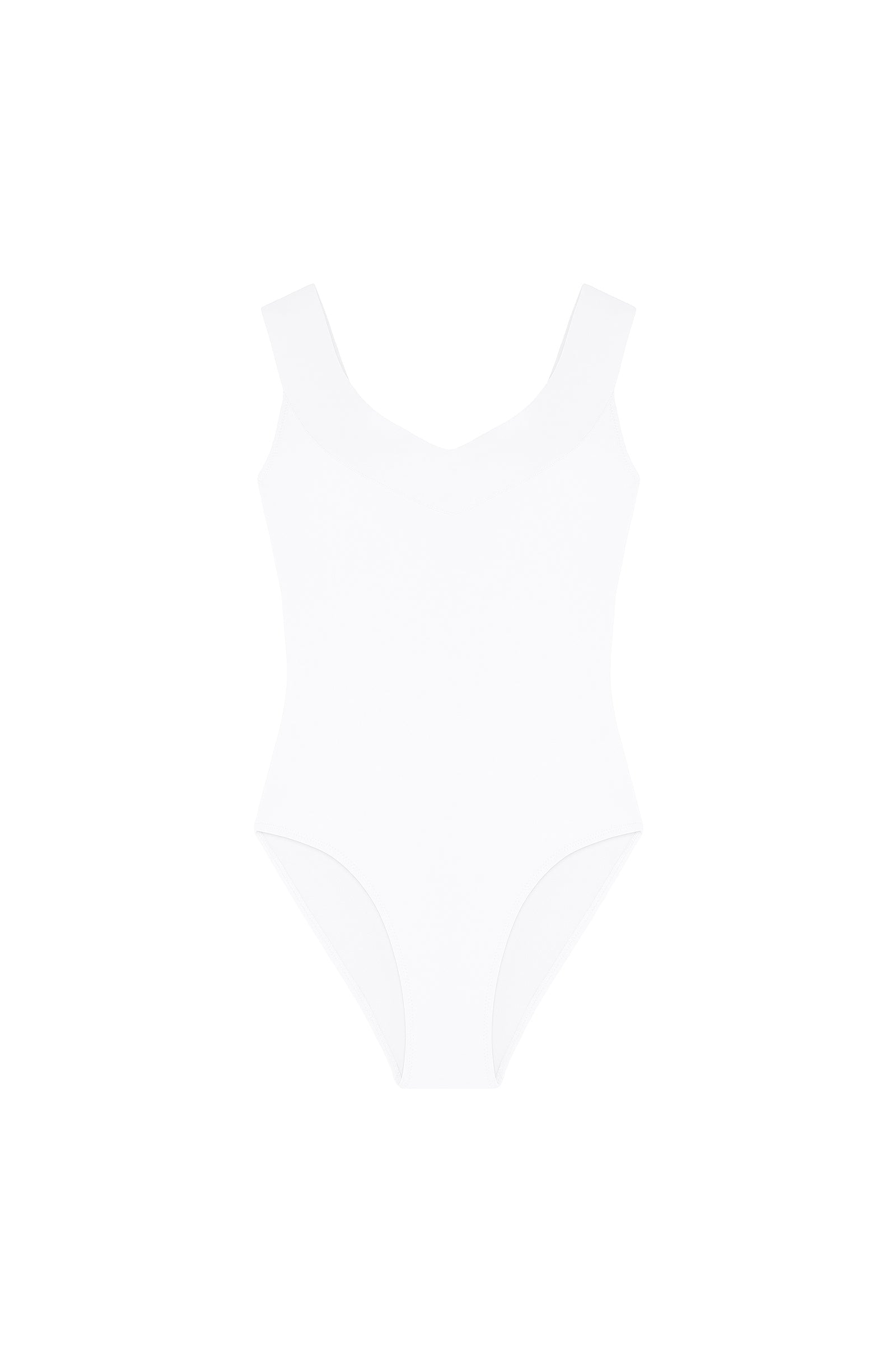 Soya - Maillot de bain 1 pièce nageur blanc