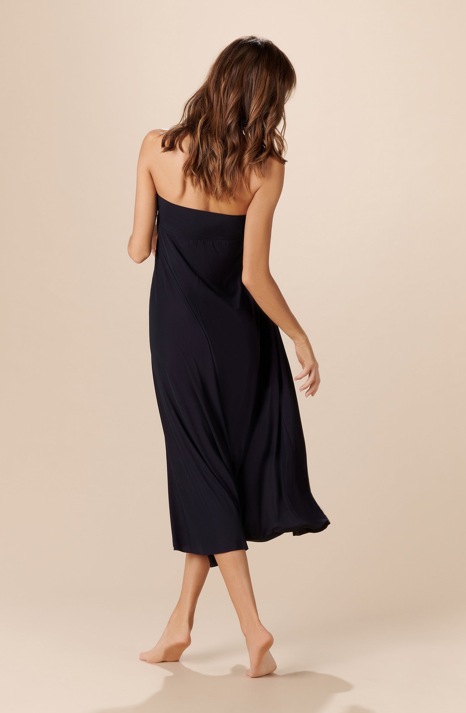 jaya Jupe longue en voile léger noire