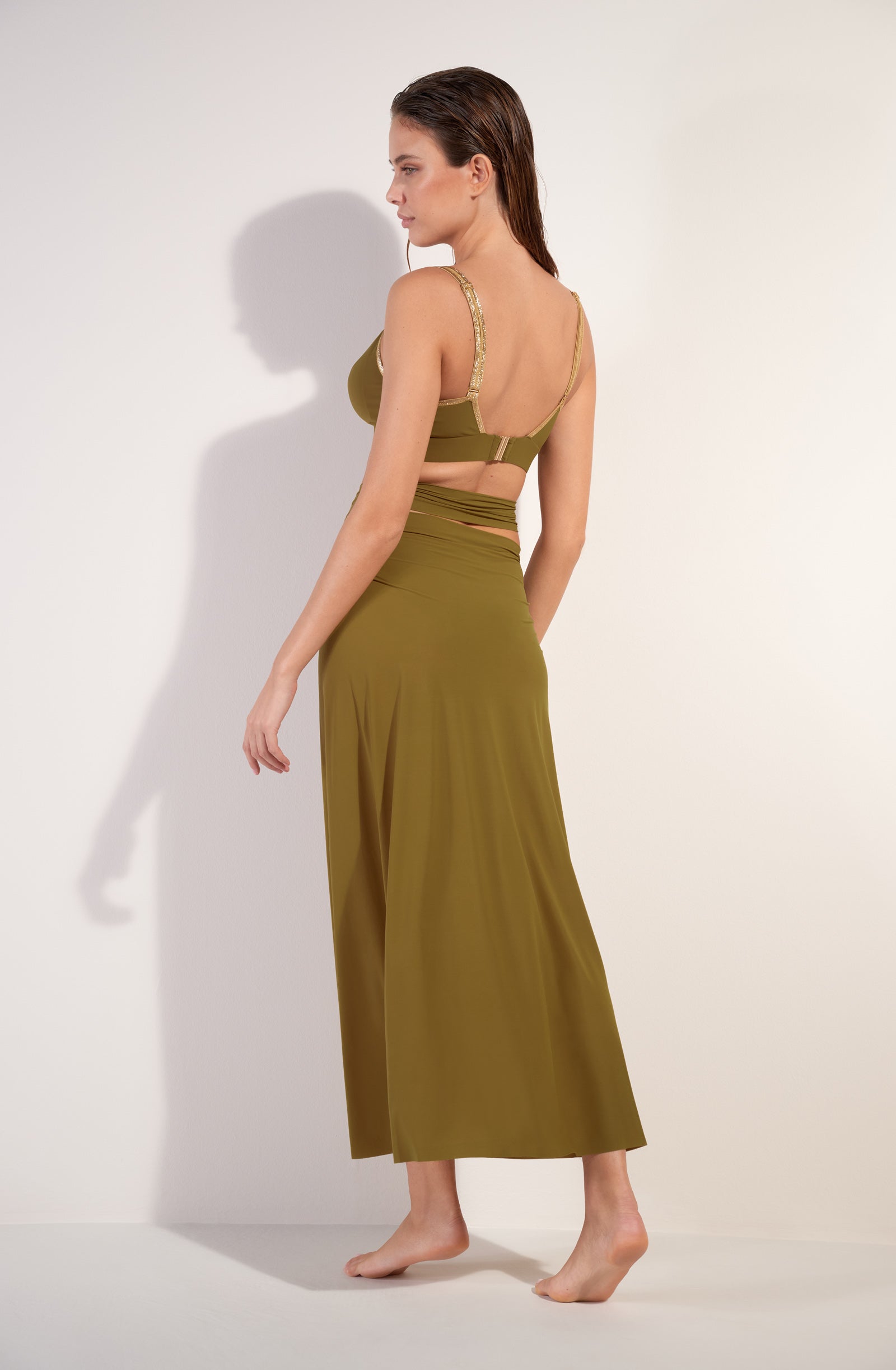 petra jupe multi positions bronze