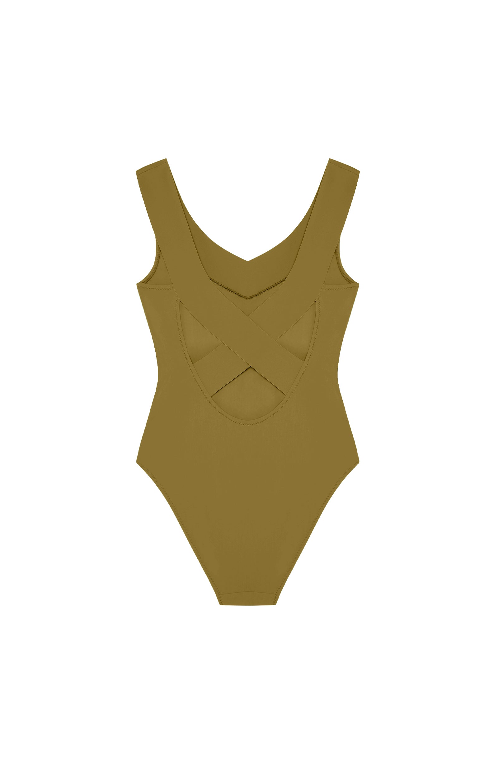 soya maillot de bain croise dos bronze