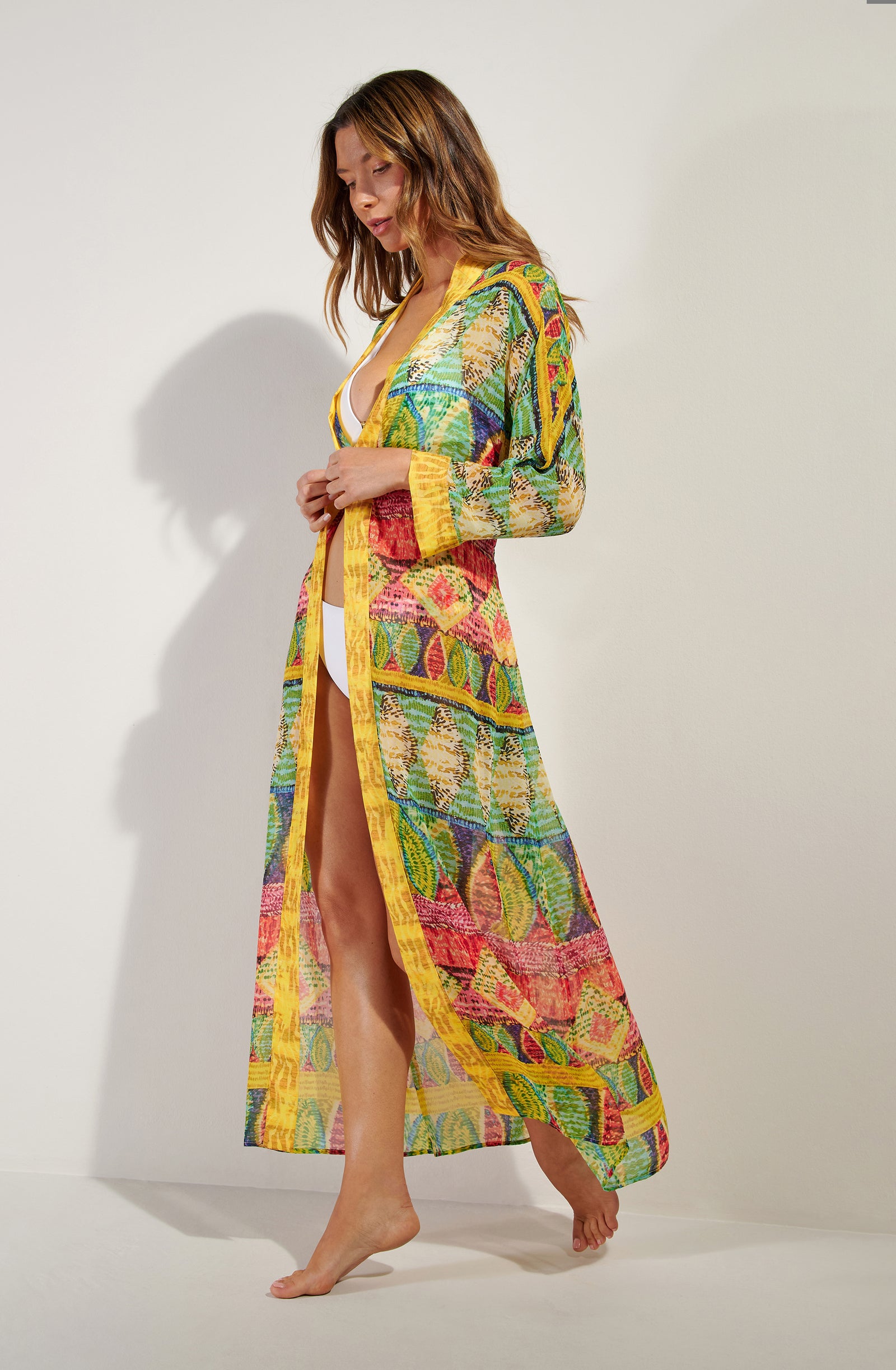 vany Chemise longue imprimé HOLI