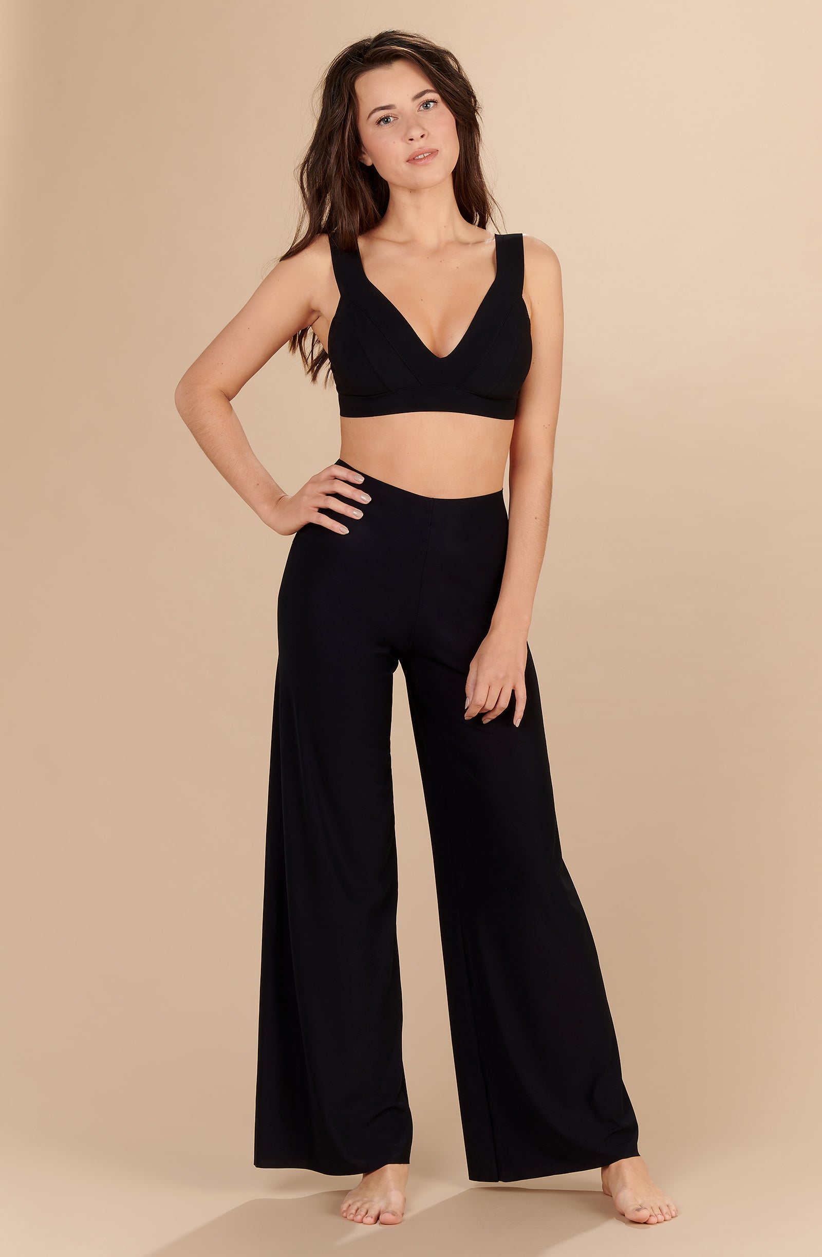 Mali - Pantalon de plage noir