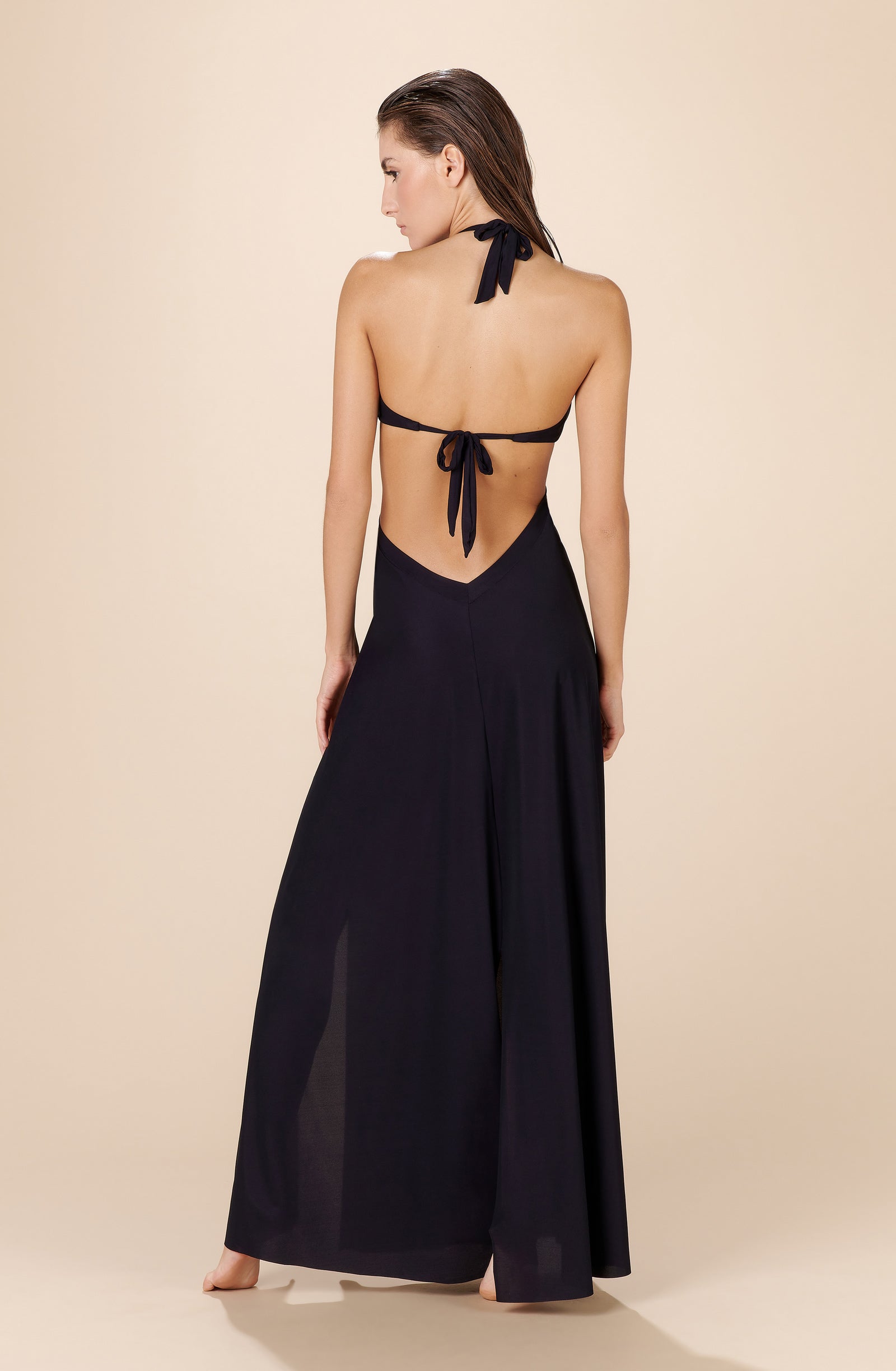 rod Robe longue à anneau noire