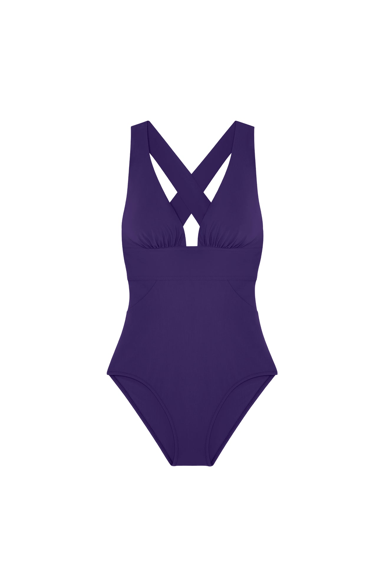 Maillot De Bain Une Pièce Balmain Blanc, Lurex, Taille 38, Made In Italy