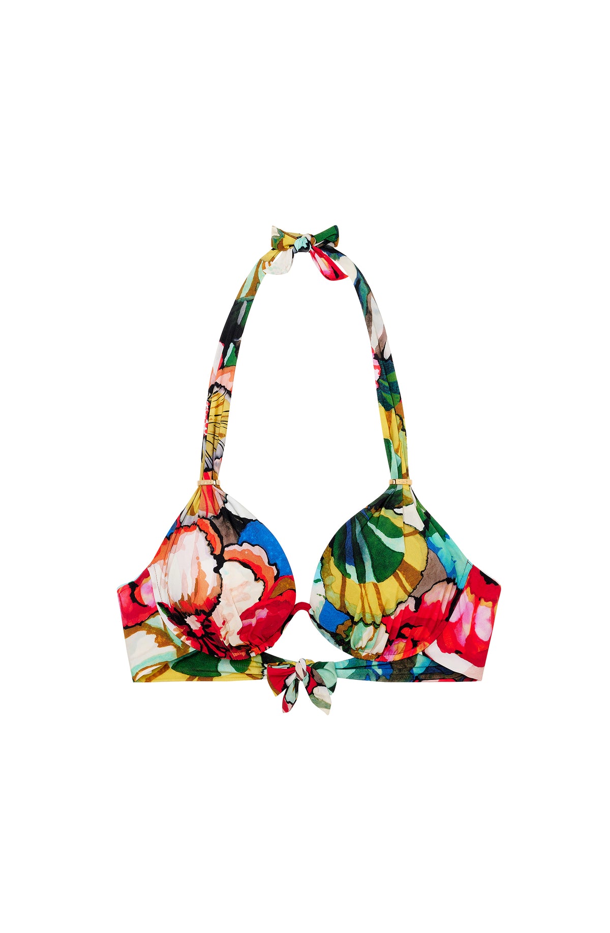 PAIN de SUCRE Women Fabia Mono-Underwire and Diva Ties-waist Bikini