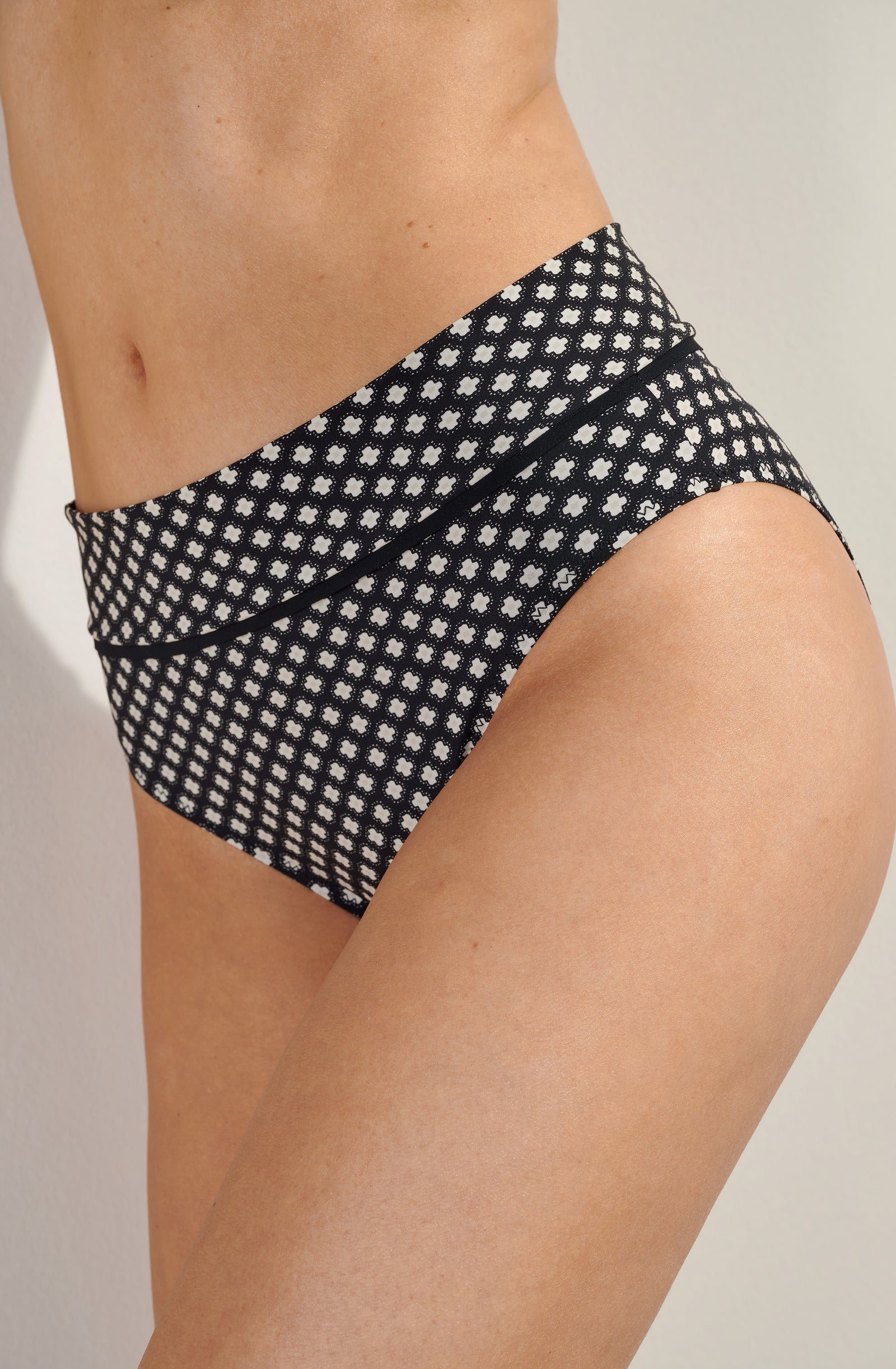 cori Bas de maillot de bain taille haute imprimé LIBERTY