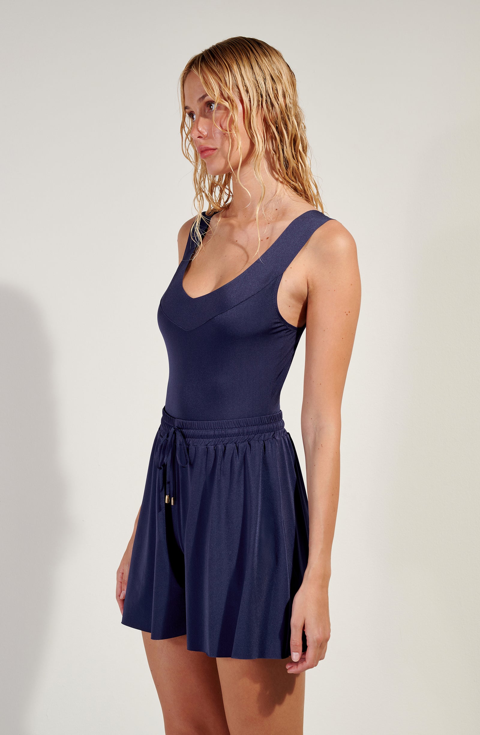ilona Short fluide navy