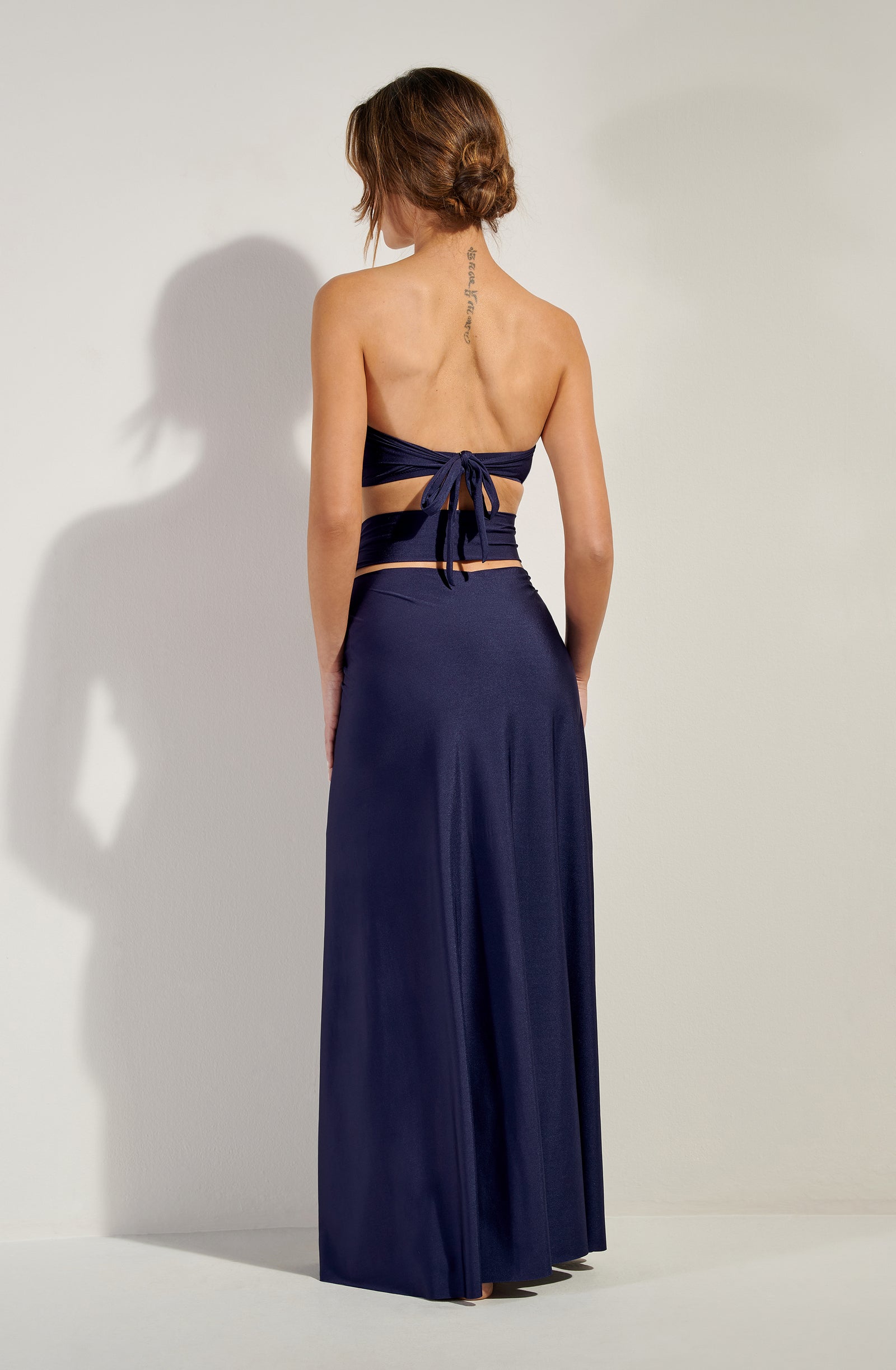 petra Jupe paréo multi-positions navy