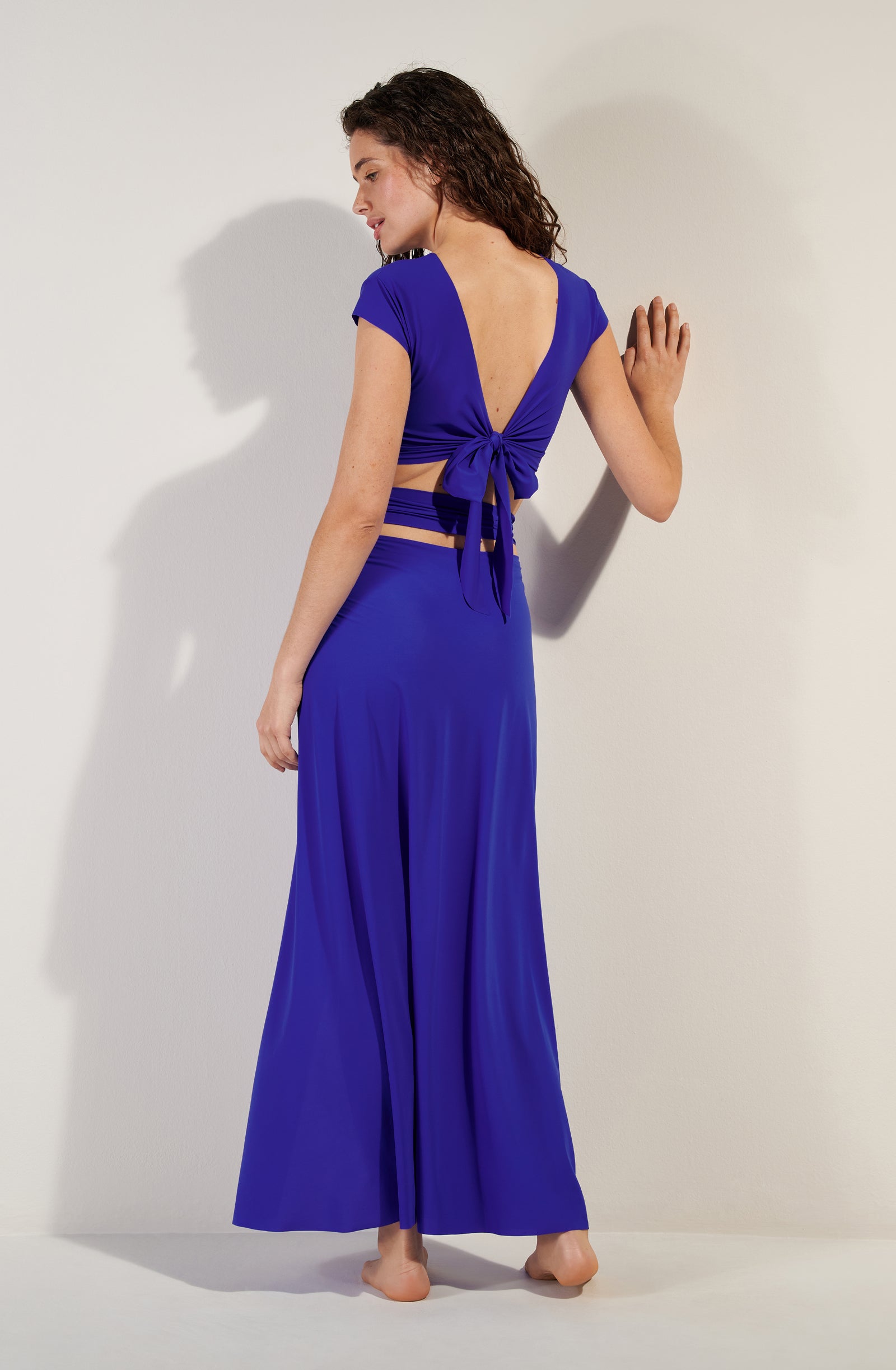 petra Jupe paréo multi-positions myrtille