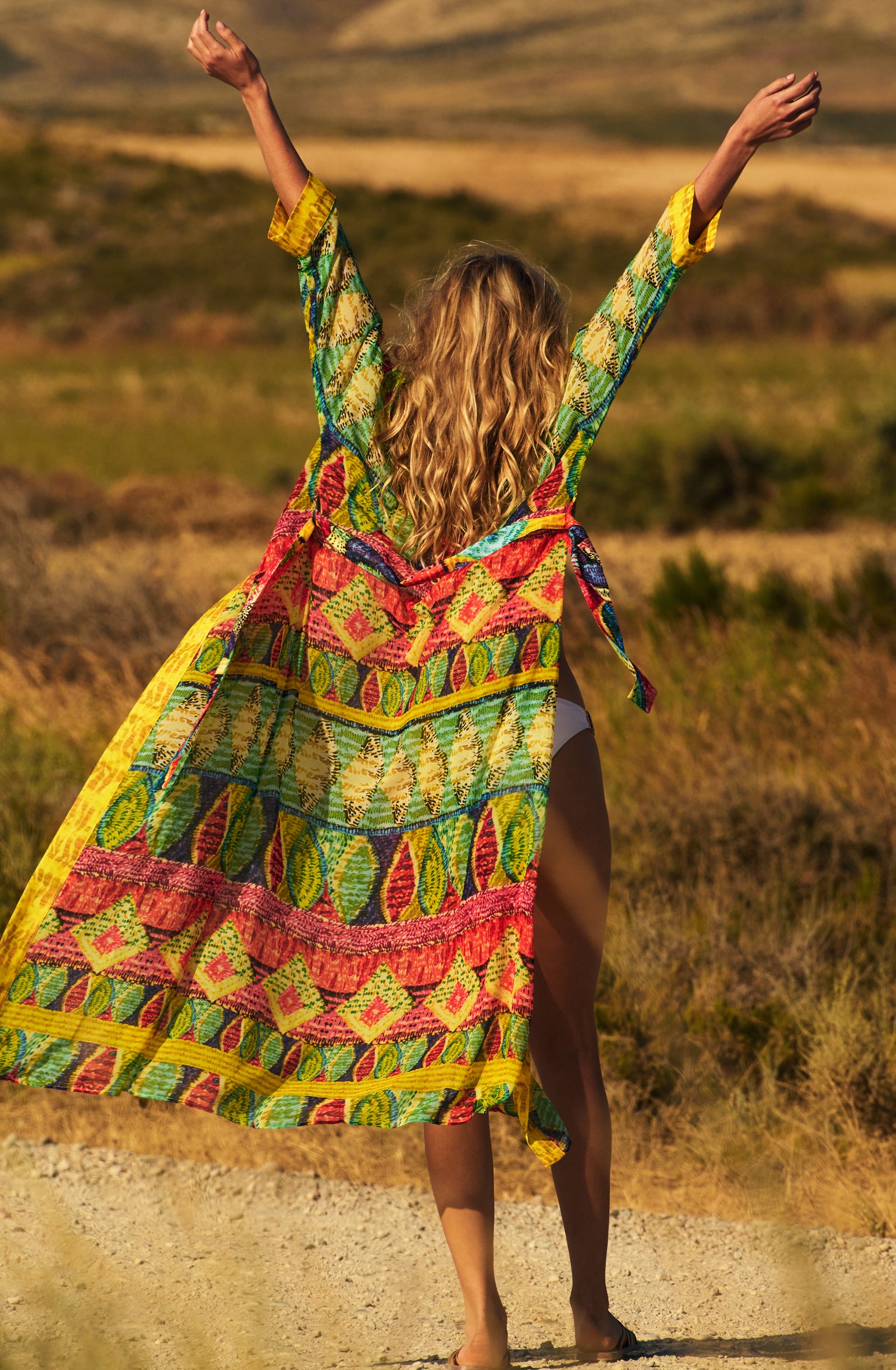 vany Chemise longue imprimé HOLI