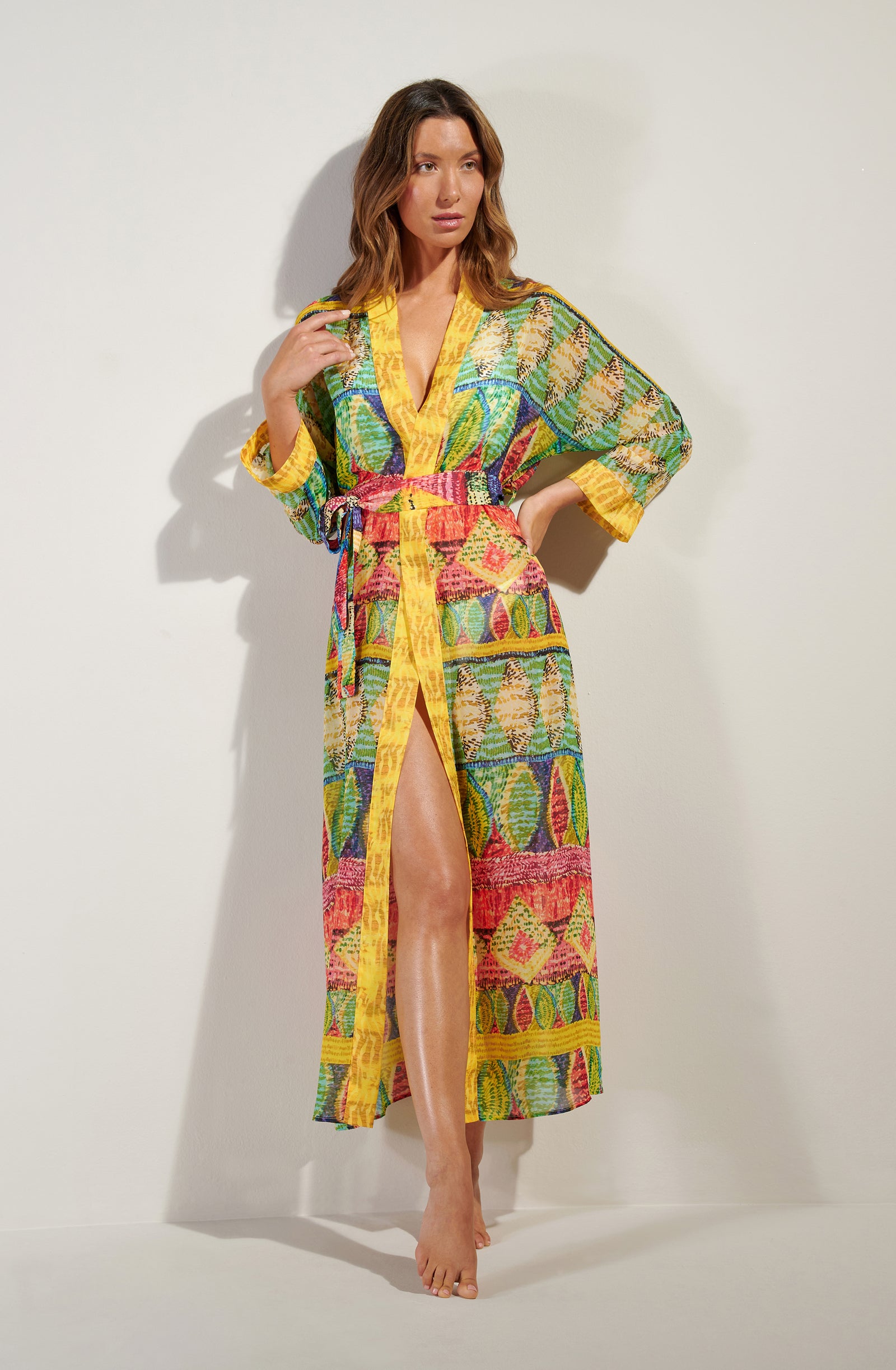 vany Chemise longue imprimé HOLI