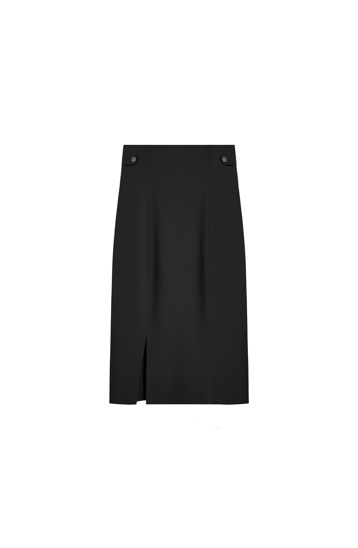 mylane jupe fourreau taille haute noire