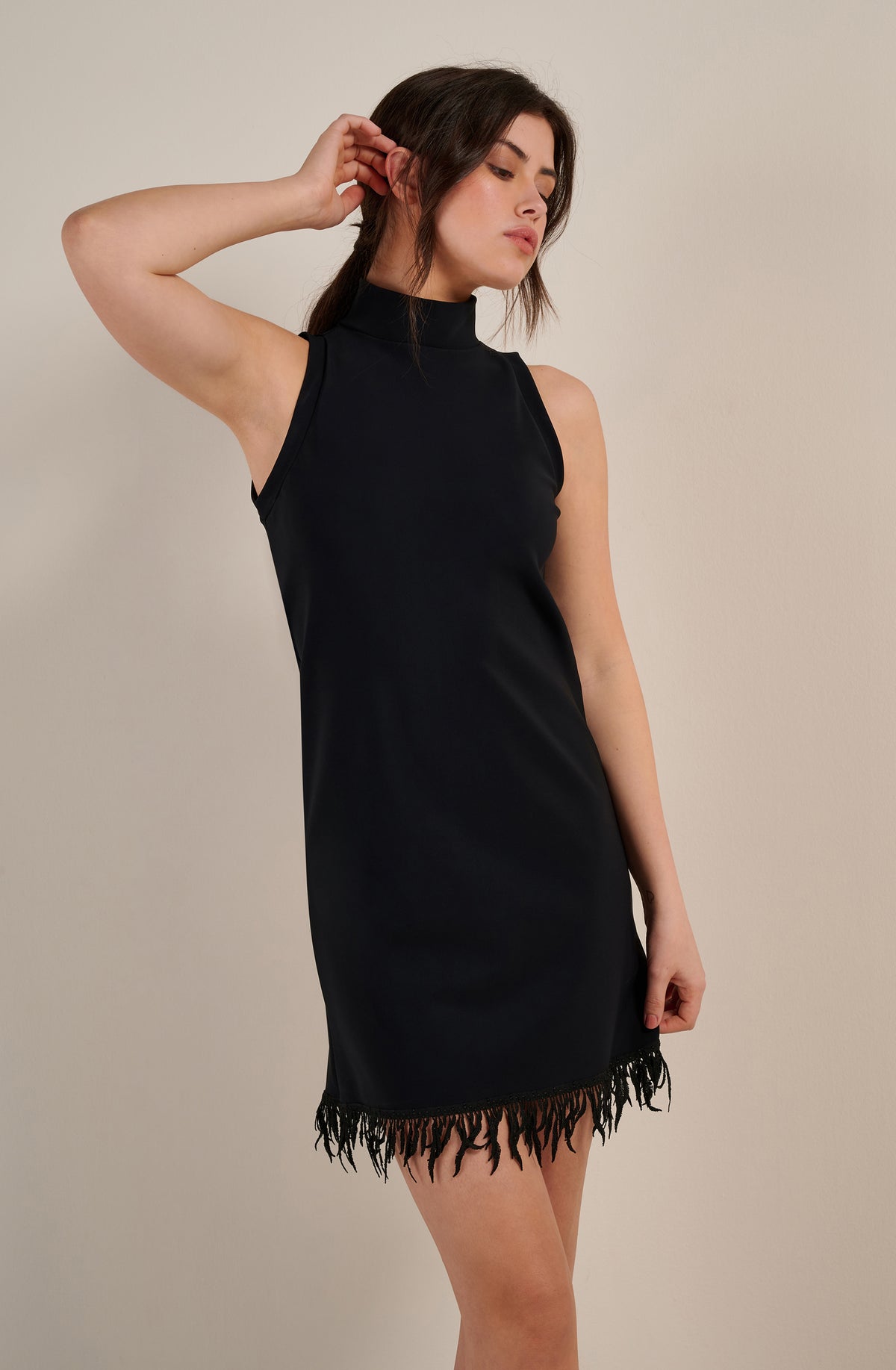 rafaela Robe trapèze noire
