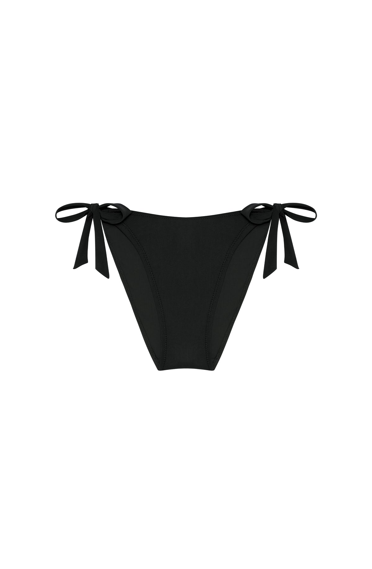 caty Bas de maillot échancré noué noir