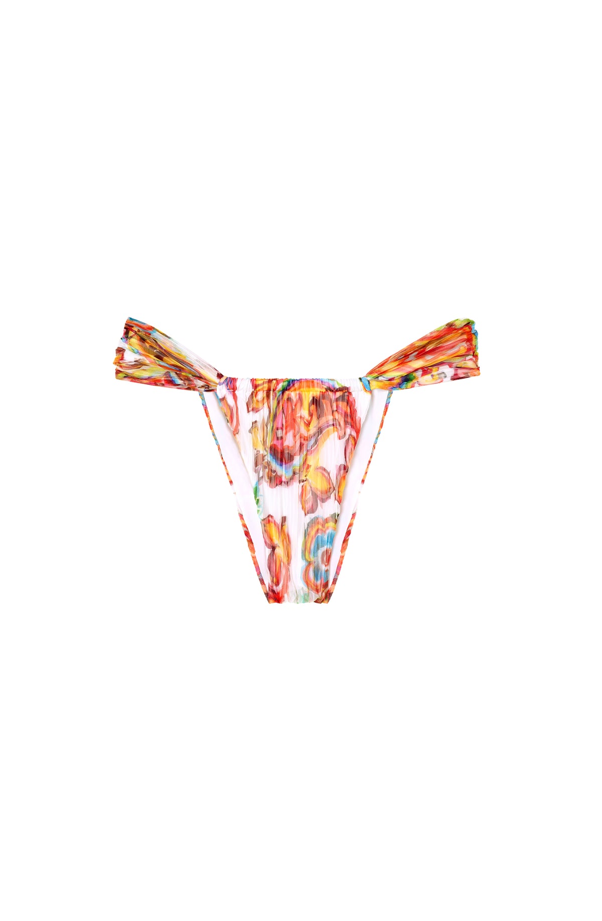 dio bas de maillot de bain triangle imprime