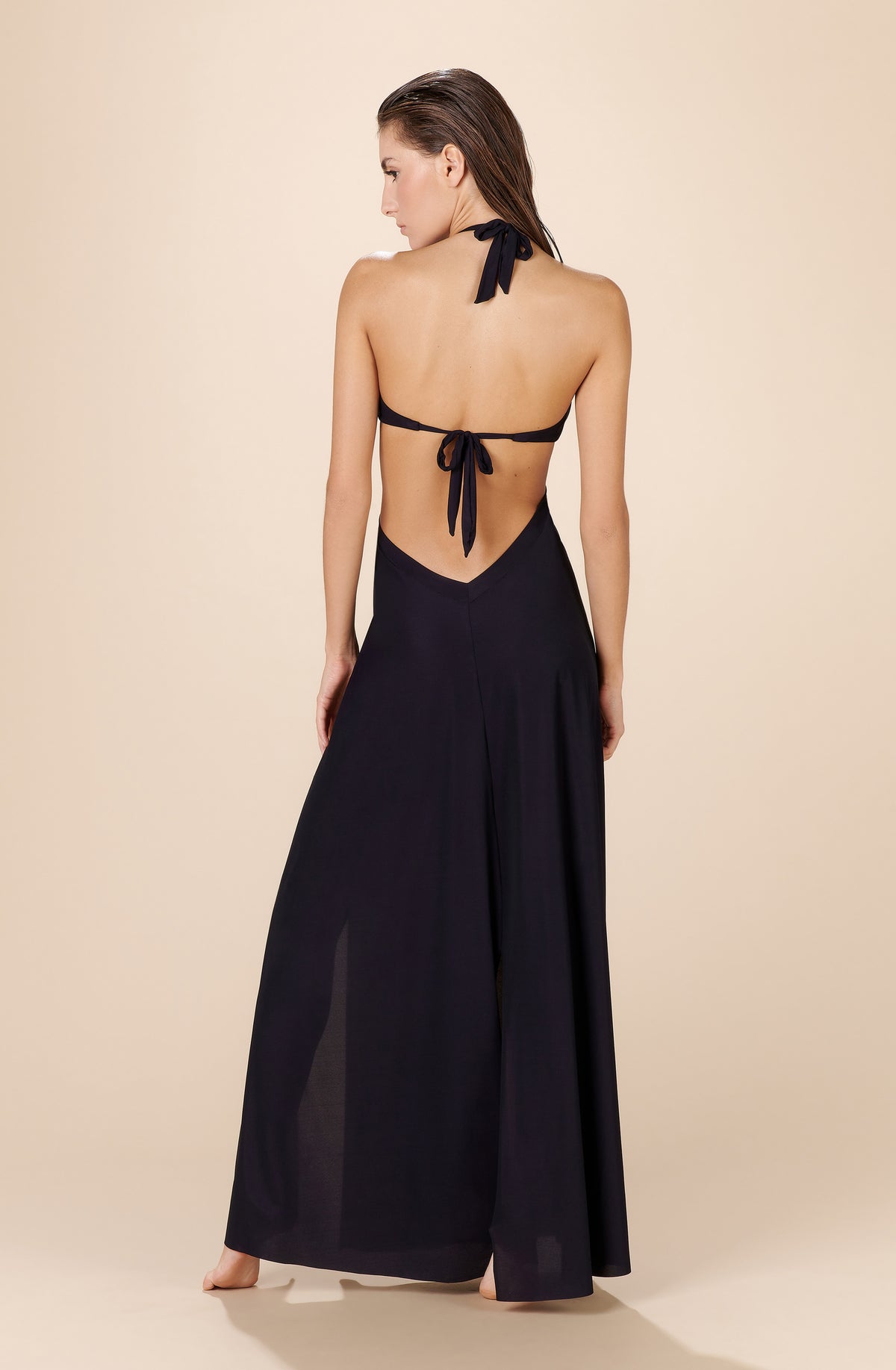 Rod Robe Vai Rod - Robe Longue à Anneau Noire - Pain de Sucre